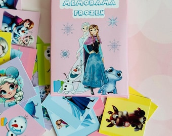 Memorama Play, template and design for Canva, includes a board game box.