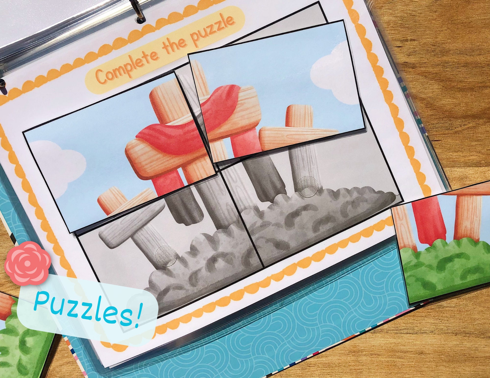 Easter Story Busy Book Toddler Printable Preschool Activities Christian ...