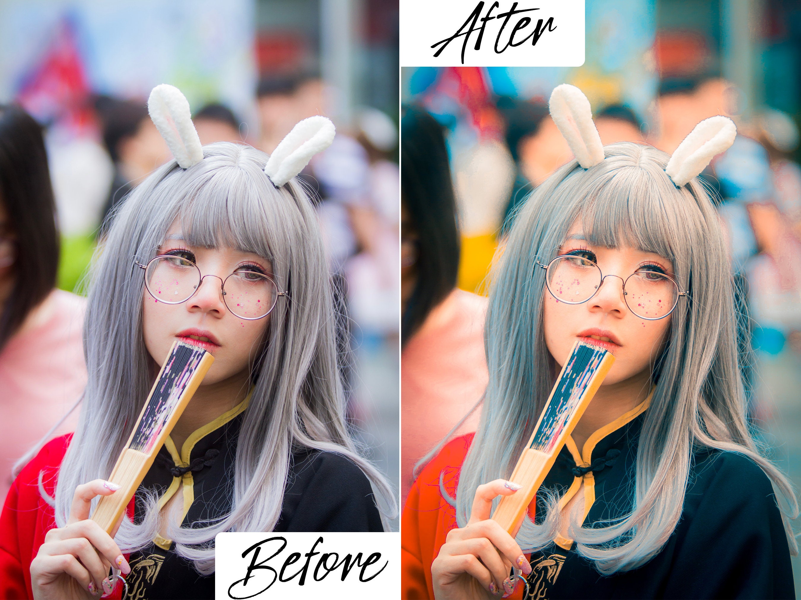 12 Cosplay Lightroom Presets Mobile & Desktop | Cosplay Filter ...