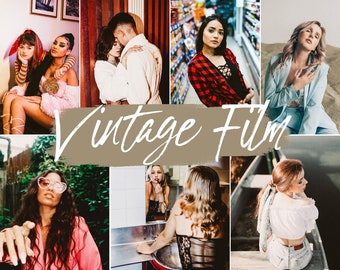 25 Vintage Film Lightroom Presets: Retro Analog Look für Mobile und Desktop