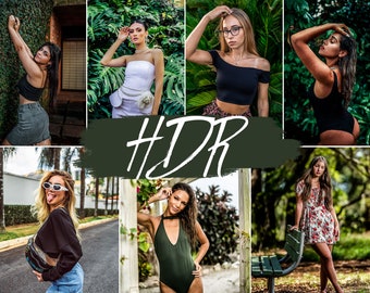 15 HDR Lightroom Presets Mobile & Desktop | HDR Filter | Clean Clear Details Texture | Instagram, Influencer, Blogger Preset