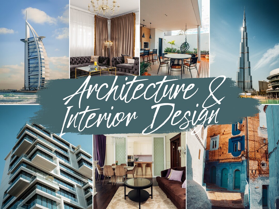 15 Architecture & Interior Lightroom Presets Mobile and Desktop | Real ...