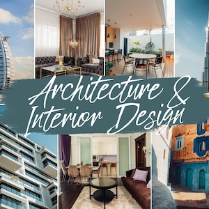 15 Architecture & Interior Lightroom Presets Mobile and Desktop | Real Estate Filter | House Home | Instagram, Influencer, Blogger Preset