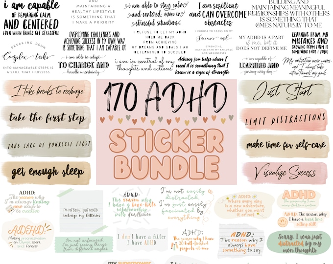 Goodnotes Stickers, Positive Affirmations, Digital Planner Stickers ...