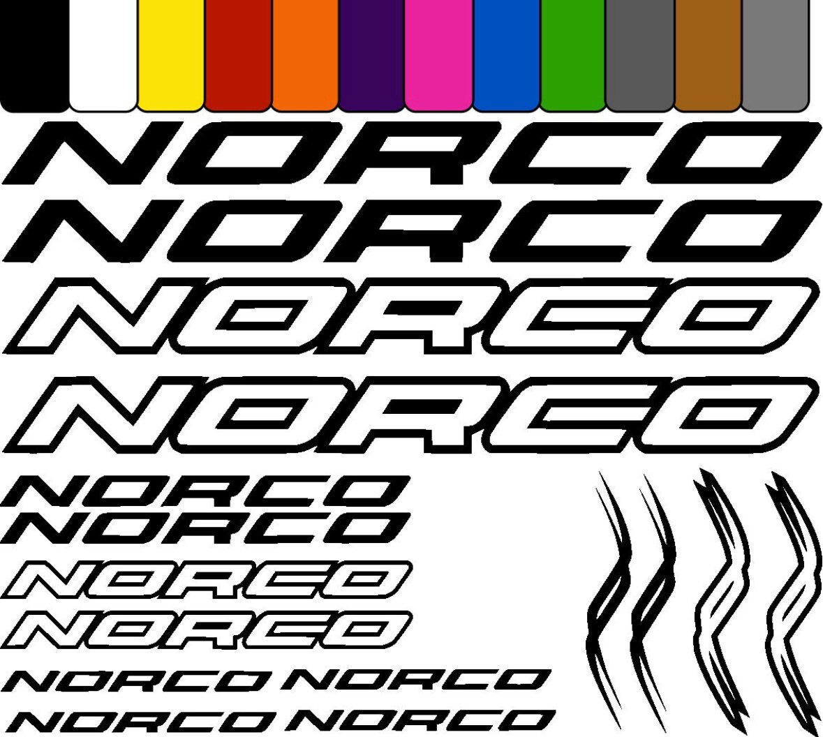 thumbnail image 2 of Specialized Bike Die Cut Stickers | Vinyl Decals For Bike Frame | Cycling Accessories | Shimano Style | Easy Apply 2 of 4