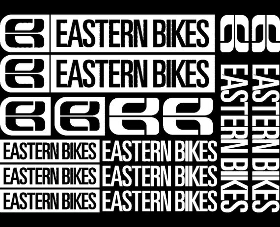 17 Autocollants Vélo Easton – Vinyle Multicolore Pour Cadre VTT, Vélo De Route, MX