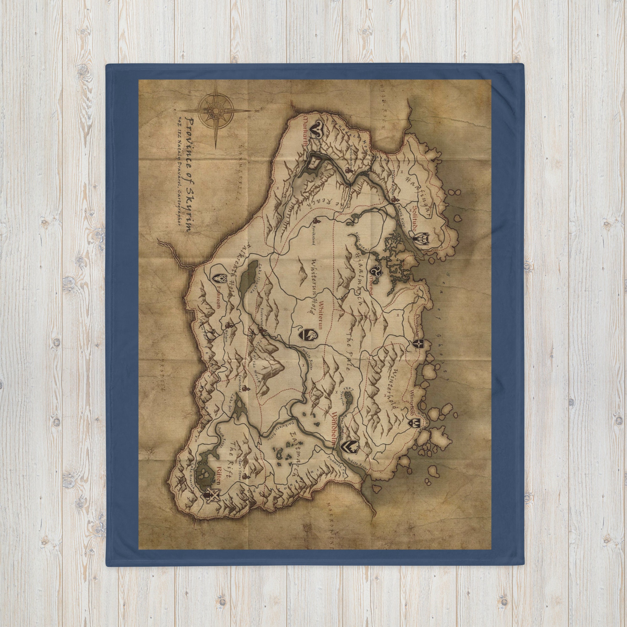 Skyrim Blanket Etsy
