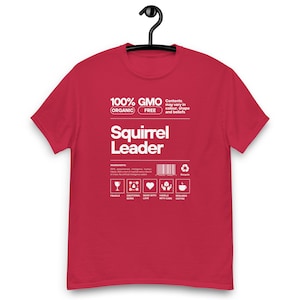 Squirrel Leader Ingredients Short Sleeve Classic Tee