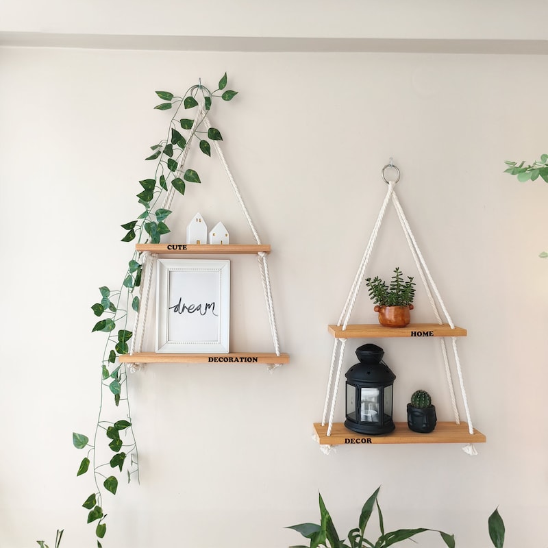 Hanging Shelves - Etsy