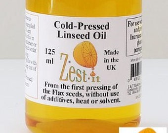 Zest-it® Cold Pressed Linseed Oil levels the brush strokes and gives transparency to the paint film 125ml
