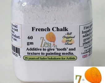 Zest-it® French Chalk to give 'tooth' and texture to painting media