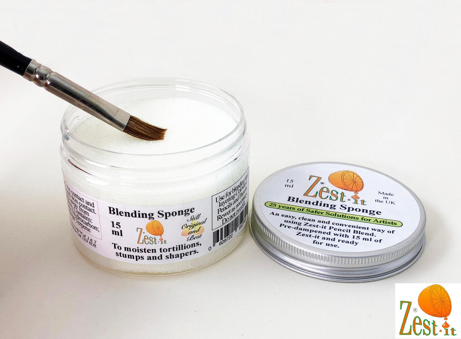 Zestit® Pencil Blend 50ml 125ml Blending Sponge Pot. Etsy Canada