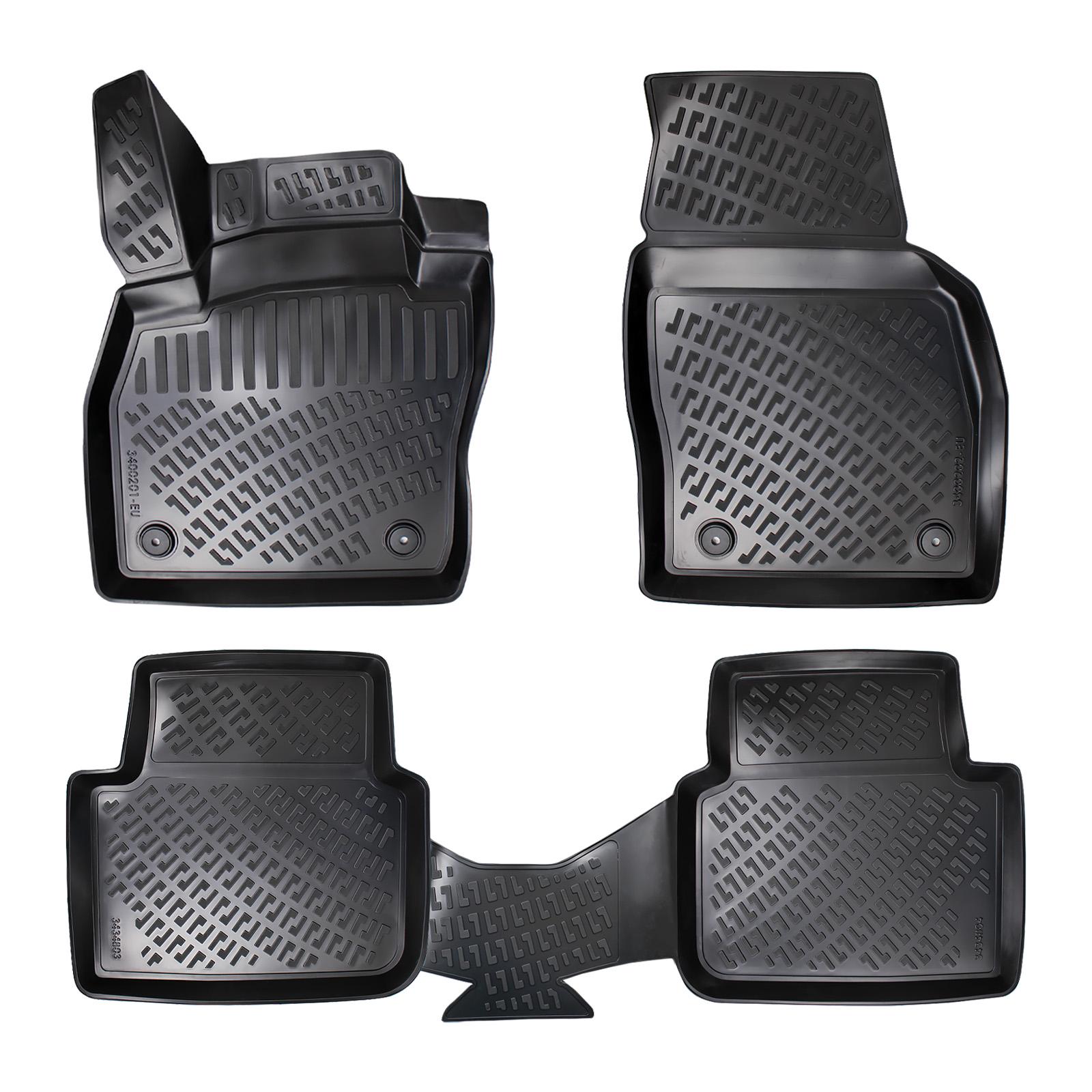 Floor Mats & Cargo Liner Set for Skoda Scala 2019-2023 | Full Coverage, All Weather, Non Slip Waterproof Floor Mats