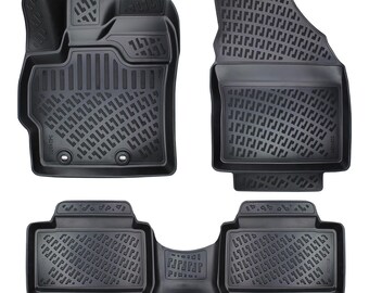 Floor Mats & Cargo Liner Set for Toyota Yaris Cross 2022-2023 | Full Coverage, All Weather, Non Slip Waterproof Floor Mats