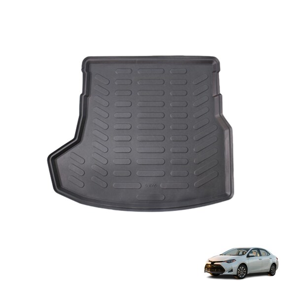 Black TPO Cargo Liner For Toyota Corolla 2014-2019 – All Weather, Waterproof, Foldable