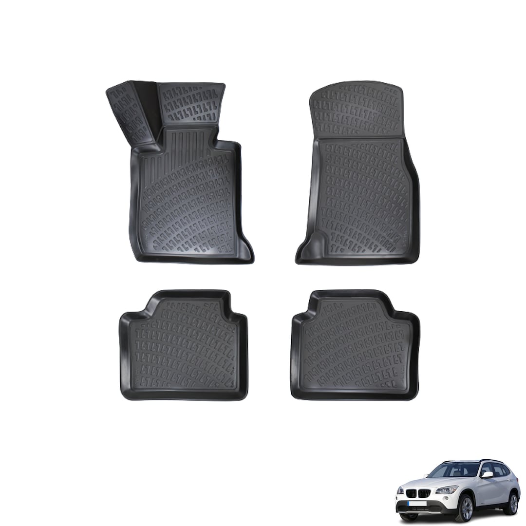 Fits Bmw X1 E84 20092015 Floor Mats Front & Rear All Wheather Etsy