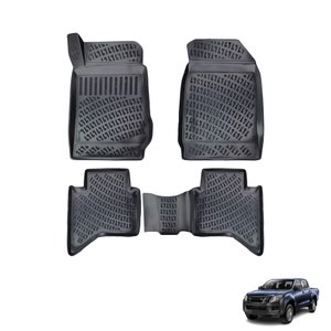 Floor Mats Liner fits Isuzu D-Max 2012-2018 | Full Coverage, All Weather Durable, Non Slip Waterproof