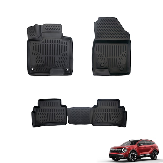 Fits Kia Sportage 2022-2023 Floor Mats Front & Rear All Wheather