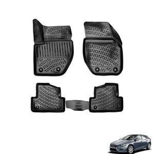 Floor Mats & Cargo Liner Set for Volvo V40 2012-2020 | Full Coverage, All Weather, Non Slip Waterproof Floor Mats