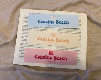 Cousins Beach bookmark - The summer when I became pretty - TSITP - Seashell