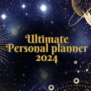 Notion Template Personal Planner, Daily Time Blocking, 12-month Planner, Meeting Checklist, yearly Calendar, 33 PDF