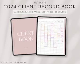 Client Record Book, Lash Extension Client Record, Lash Tech Planner, Beauty Salon Appointment Book, Digital Client Book, Hair Stylist, Nails