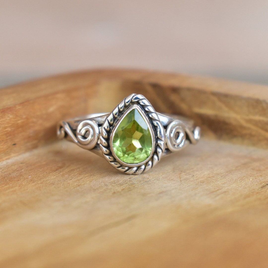 100 NATURAL PERIOD RING Sterling Silver 925 Designer Jewellery Natural