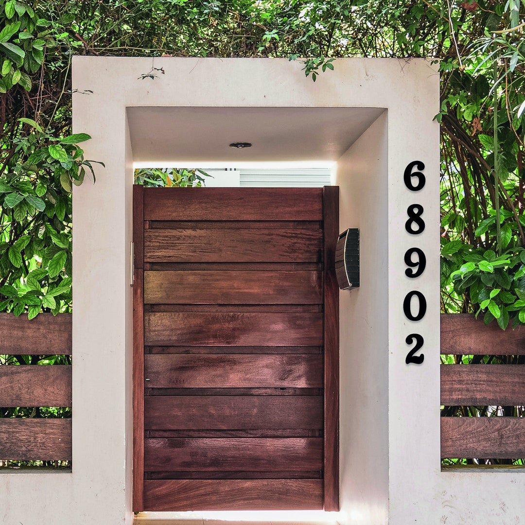 12 Inch Chelsea Gothic House Number Cursive House Letter Etsy