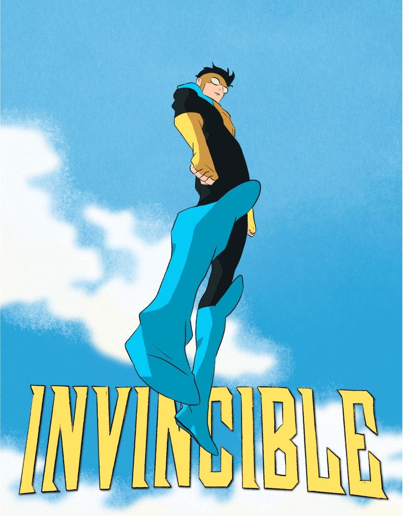 Invincible Mark Grayson Poster Fan Art - Etsy