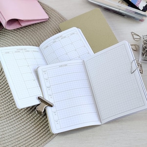 Passport Traveler&#39;s Notebook Inserts Hobonichi Styled: TN Monthly & Weekly Planner Refill 2026 / Undated