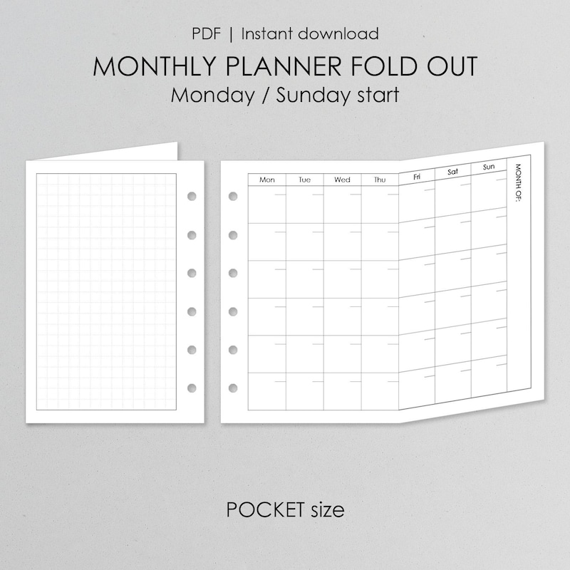 Filofax einlegekalender - Etsy.de