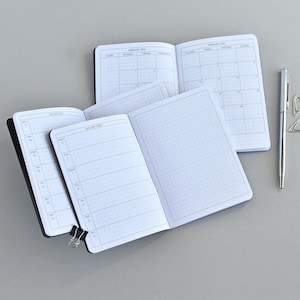 Passport Traveler&#39;s Notebook Inserts Hobonichi Styled: TN Monthly & Weekly Planner Refill 2026 / Undated