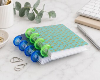 Discbound Planner Notebook Happy Planner Micro size: Small HP Weekly Monthly Disc Agenda, Diary Calendar