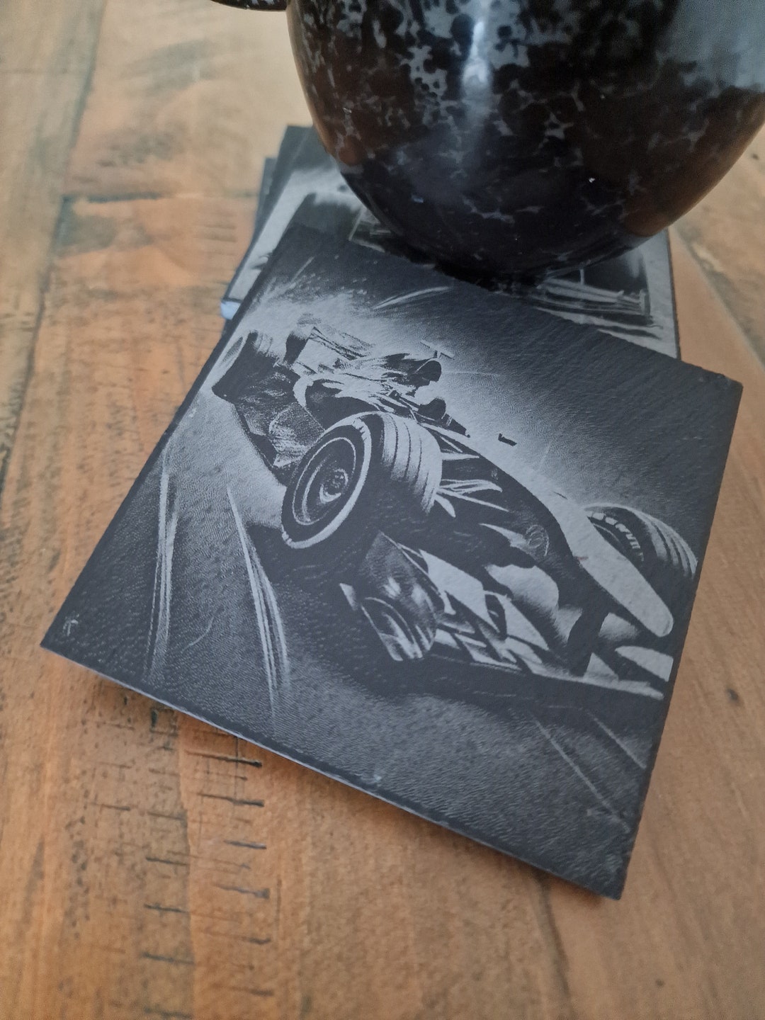 F1 Slate Coasters Set F1 Car Coaster Set F1 Gifts Etsy