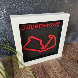 F1 Track 3D – Wooden Wall Art & Racing Gift