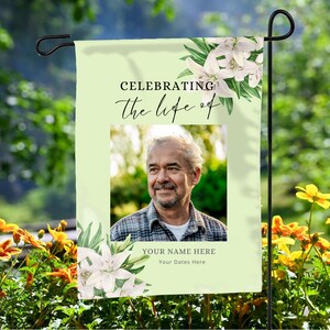 Personalized Memorial Garden Flag, Memorial Flag, In Memory Memorial Flag, Sympathy Gift, Cemetery Decoration, Funeral Gift Memorial Gift