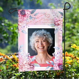 Personalized Memorial Garden Flag, Memorial Flag, In Memory Memorial Flag, Sympathy Gift, Cemetery Decoration, Funeral Gift Memorial Gift