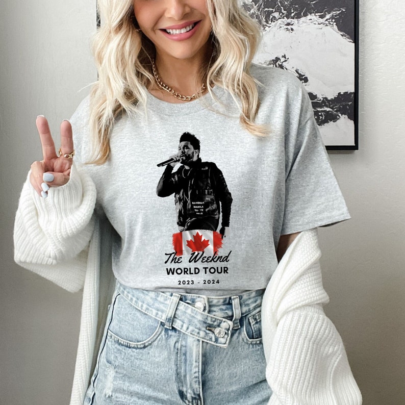 The Weeknd World Tour 2023 2024 Concert Lover Shirt the Etsy Finland