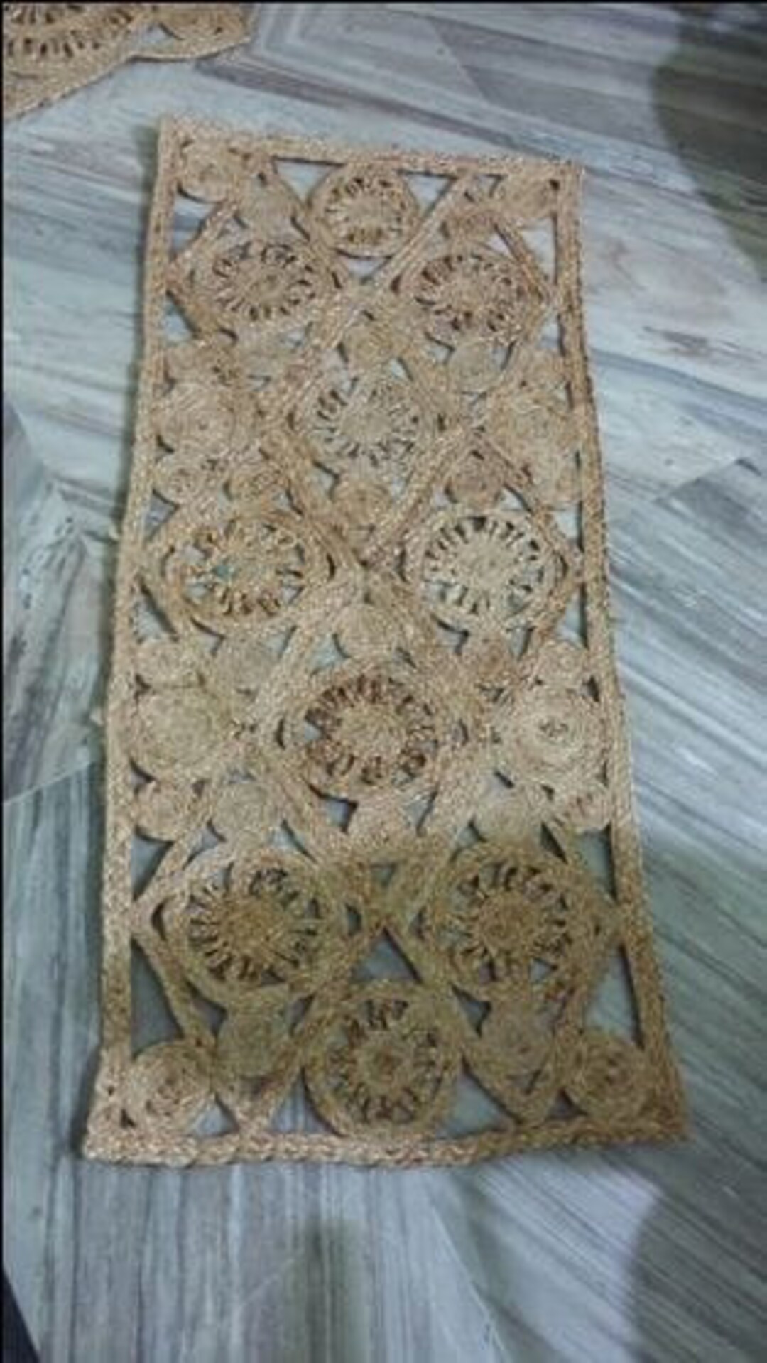 Handmade Jute Dining Table Runner Etsy