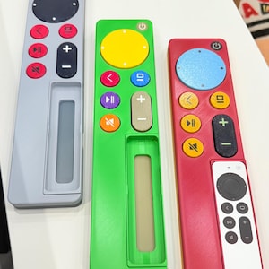 Oversized Fidget Apple TV Remote Case: Siri Remote Gen 3 Compatible