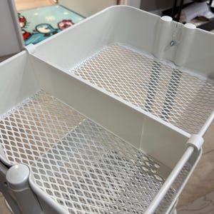 Adjustable Divider for IKEA RÅSKOG 3-Tier Cart – Custom Cart Organizer - 30+ Colors
