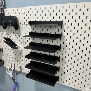 Shelves for SKADIS / UPPSPEL pegboard or RASKOG Utility Cart image 7