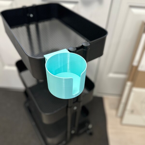 Cup / Mug holder for RASKOG / RASHULT Utility Cart