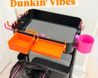 IKEA RÅSKOG Cart Custom Accessories: Shelves, Bins, Hooks, Trash