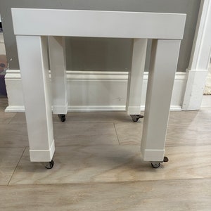 IKEA LACK Side Table Casters - Does NOT include the table