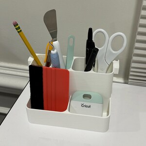 Organizador de estantes multinivel IKEA SKÅDIS - Organizador escalonado impreso en 3D para paneles perforados y carros - Manualidades y costura - Más de 30 colores imagen 7