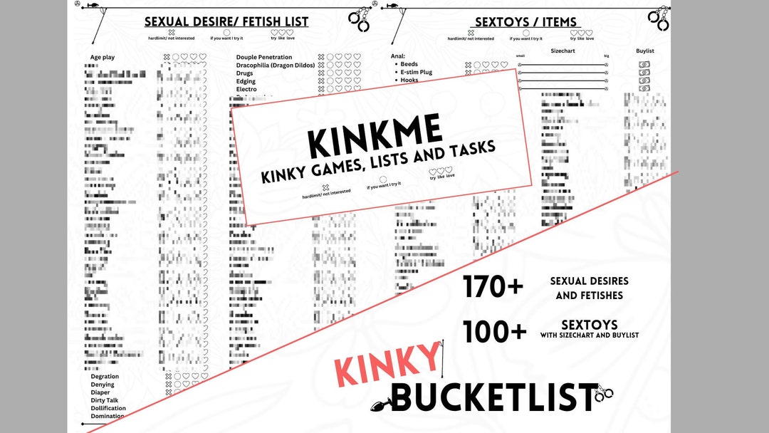 Kink checklists holfresearch