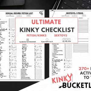 Ultieme Kinky Bucketlist + SEXTOY Wens/boodschappenlijstje 270+ [LARGE]