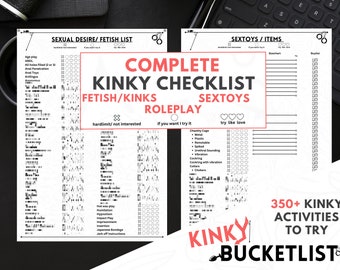 Complete Kinky Bucket List + Sextoy + Roleplay 350+ MEGAPACK