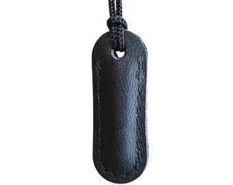 Bolsa de talismán, collar Jawshan, colgante Jawshan, bolso de talismán, porta amuletos, taweez de cuero para amuletos, collar porta cristales, bolsa de medicinas